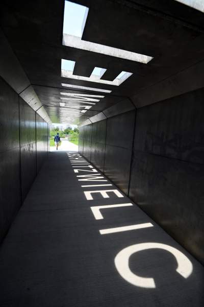 Betonowy tunel w parku Stacja Wisła: to dzieło sztuki - zdjęcie 19