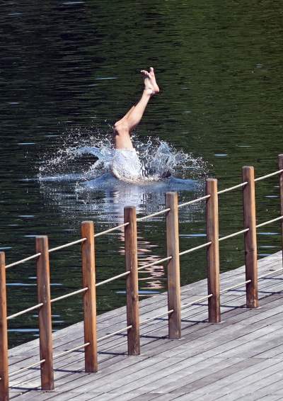 Na Zakrzówku już zaczęło się lato. Park i kąpielisko robią wrażenie! - zdjęcie 19