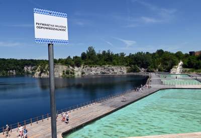 Na Zakrzówku już zaczęło się lato. Park i kąpielisko robią wrażenie! - zdjęcie 22