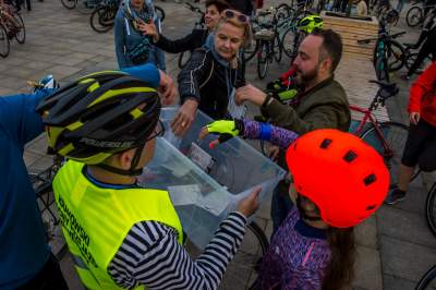 Prawie jak w Amsterdamie, rowerzyści "przegonili" samochody... - zdjęcie 14