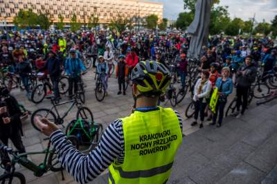 Prawie jak w Amsterdamie, rowerzyści "przegonili" samochody... - zdjęcie 19