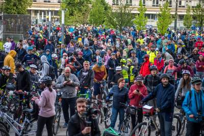 Prawie jak w Amsterdamie, rowerzyści "przegonili" samochody... - zdjęcie 17