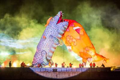 Ależ to był wielki odlot smoków pod Wawelem! Rewelacyjne widowisko - zdjęcie 24