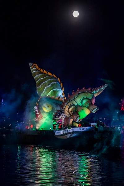 Ależ to był wielki odlot smoków pod Wawelem! Rewelacyjne widowisko - zdjęcie 28