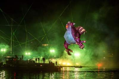 Ależ to był wielki odlot smoków pod Wawelem! Rewelacyjne widowisko - zdjęcie 27