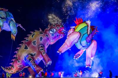 Ależ to był wielki odlot smoków pod Wawelem! Rewelacyjne widowisko - zdjęcie 38