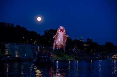 Ależ to był wielki odlot smoków pod Wawelem! Rewelacyjne widowisko - zdjęcie 4