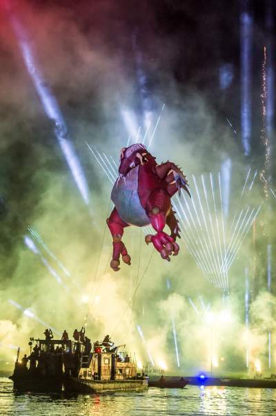 Ależ to był wielki odlot smoków pod Wawelem! Rewelacyjne widowisko - zdjęcie 26