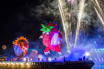 Ależ to był wielki odlot smoków pod Wawelem! Rewelacyjne widowisko - zdjęcie 8