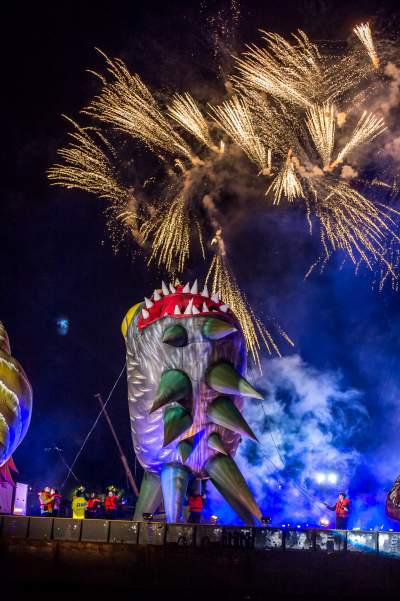 Ależ to był wielki odlot smoków pod Wawelem! Rewelacyjne widowisko - zdjęcie 33