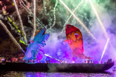 Ależ to był wielki odlot smoków pod Wawelem! Rewelacyjne widowisko - zdjęcie 14