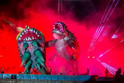 Ależ to był wielki odlot smoków pod Wawelem! Rewelacyjne widowisko - zdjęcie 36