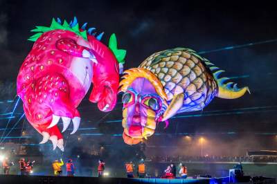 Ależ to był wielki odlot smoków pod Wawelem! Rewelacyjne widowisko - zdjęcie 9