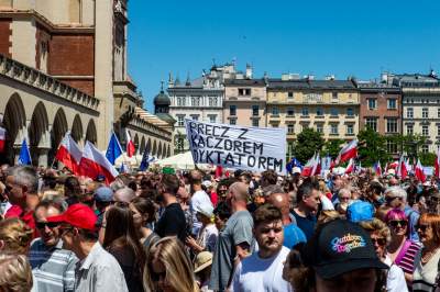 Kraków solidarny z Warszawą, wielki dzień demokratycznej opozycji - zdjęcie 5