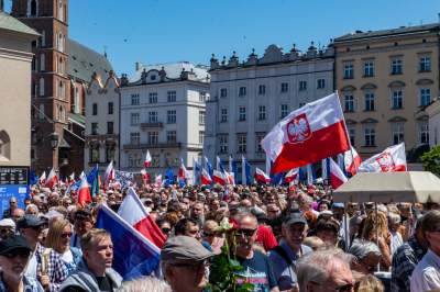 Kraków solidarny z Warszawą, wielki dzień demokratycznej opozycji - zdjęcie 4