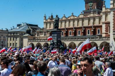 Kraków solidarny z Warszawą, wielki dzień demokratycznej opozycji - zdjęcie 2