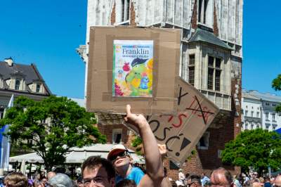 Kraków solidarny z Warszawą, wielki dzień demokratycznej opozycji - zdjęcie 22