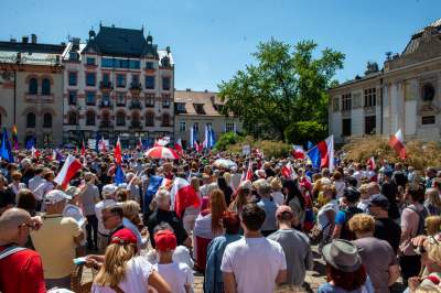 Kraków solidarny z Warszawą, wielki dzień demokratycznej opozycji - zdjęcie 18