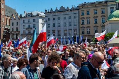Kraków solidarny z Warszawą, wielki dzień demokratycznej opozycji - zdjęcie 6