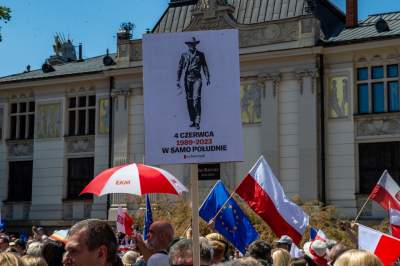 Kraków solidarny z Warszawą, wielki dzień demokratycznej opozycji - zdjęcie 19