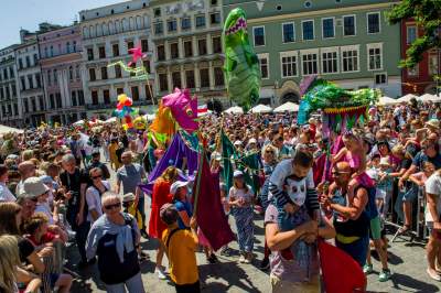 Kraków kocha smoki, smoki kochają Kraków, to była super parada! - zdjęcie 36