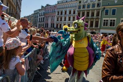 Kraków kocha smoki, smoki kochają Kraków, to była super parada! - zdjęcie 22