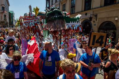 Kraków kocha smoki, smoki kochają Kraków, to była super parada! - zdjęcie 47