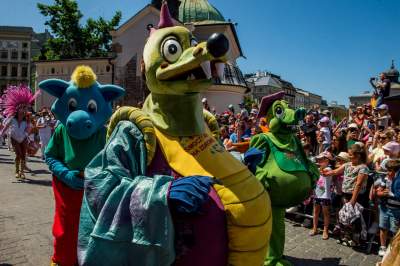 Kraków kocha smoki, smoki kochają Kraków, to była super parada! - zdjęcie 28