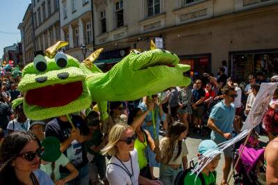 Kraków kocha smoki, smoki kochają Kraków, to była super parada! - zdjęcie 44