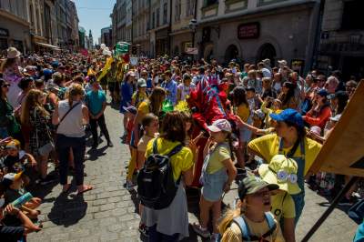 Kraków kocha smoki, smoki kochają Kraków, to była super parada! - zdjęcie 43