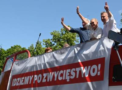 Marsz Wolności "od środka", w obiektywie Marka Lasyka - zdjęcie 16