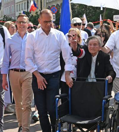 Marsz Wolności "od środka", w obiektywie Marka Lasyka - zdjęcie 36