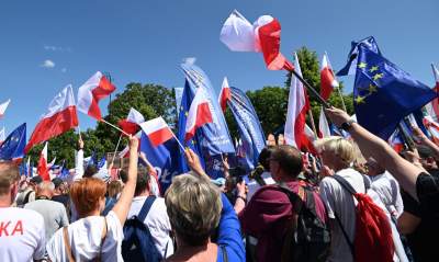 Marsz Wolności "od środka", w obiektywie Marka Lasyka - zdjęcie 2