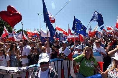 Marsz Wolności "od środka", w obiektywie Marka Lasyka - zdjęcie 1