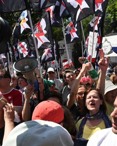 Marsz Wolności "od środka", w obiektywie Marka Lasyka - zdjęcie 19