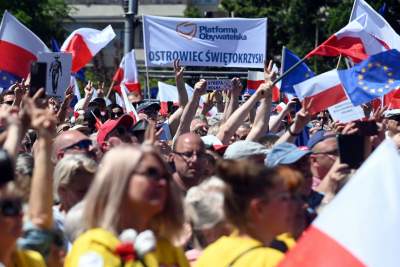 Marsz Wolności "od środka", w obiektywie Marka Lasyka - zdjęcie 14