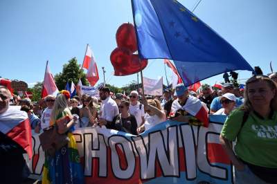 Marsz Wolności "od środka", w obiektywie Marka Lasyka - zdjęcie 3