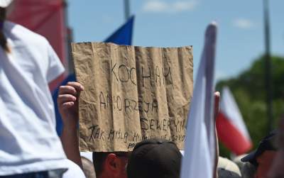 Marsz Wolności "od środka", w obiektywie Marka Lasyka - zdjęcie 6