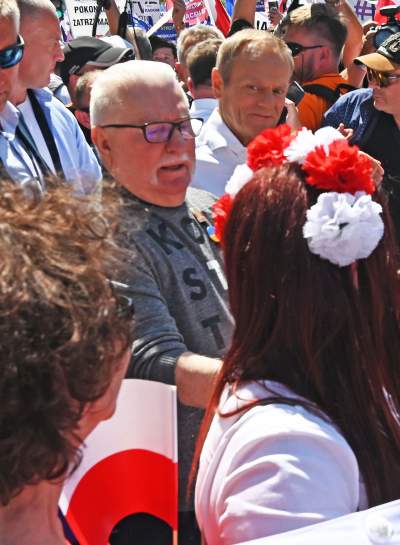 Marsz Wolności "od środka", w obiektywie Marka Lasyka - zdjęcie 23