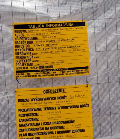 Tak wyburza się zabytkową kamienicę w Krakowie - zdjęcie 2