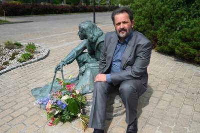 Kopernik na kampusie UJ. "Można obok niego usiąść, pogłaskać go" - zdjęcie 8