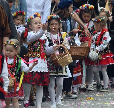 Sacrum-profanum, centralna procesja Bożego Ciała w Krakowie AD 2023 - zdjęcie 38