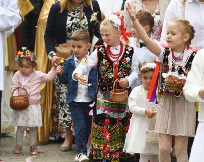 Sacrum-profanum, centralna procesja Bożego Ciała w Krakowie AD 2023 - zdjęcie 14