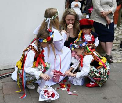 Sacrum-profanum, centralna procesja Bożego Ciała w Krakowie AD 2023 - zdjęcie 6