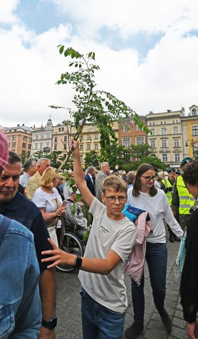 Sacrum-profanum, centralna procesja Bożego Ciała w Krakowie AD 2023 - zdjęcie 41