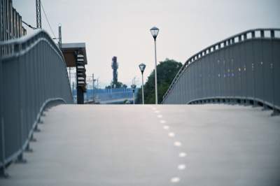 Imponująca nowa przeprawa kolejowa na Wiśle, jest też kładka pieszo-rowerowa - zdjęcie 34