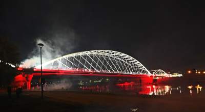 Imponująca nowa przeprawa kolejowa na Wiśle, jest też kładka pieszo-rowerowa - zdjęcie 18