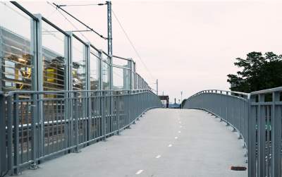 Imponująca nowa przeprawa kolejowa na Wiśle, jest też kładka pieszo-rowerowa - zdjęcie 32