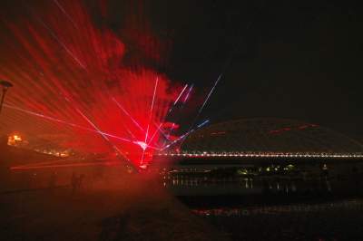 Imponująca nowa przeprawa kolejowa na Wiśle, jest też kładka pieszo-rowerowa - zdjęcie 15