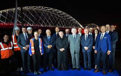 Imponująca nowa przeprawa kolejowa na Wiśle, jest też kładka pieszo-rowerowa - zdjęcie 20